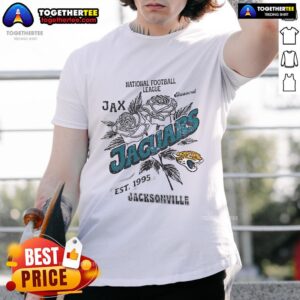 Original Jacksonville Jaguars Rose National Football League Est 1995 T-Shirt