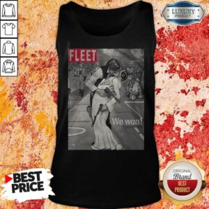 Alternative view of Premium Fleet We Won Han And Leia Shirt