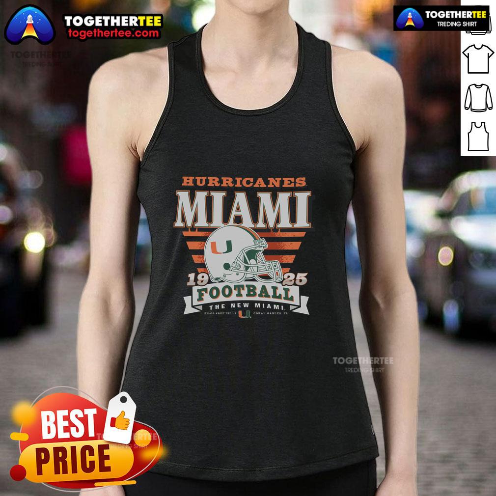 Official Miami Hurricanes Stripe Splash T-Shirt - Image 4