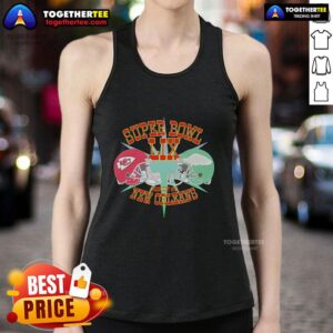Alternative view of Top Super Bowl LIX Kansas City Chiefs Vs Philadephia Eagles New Orleans T-Shirt