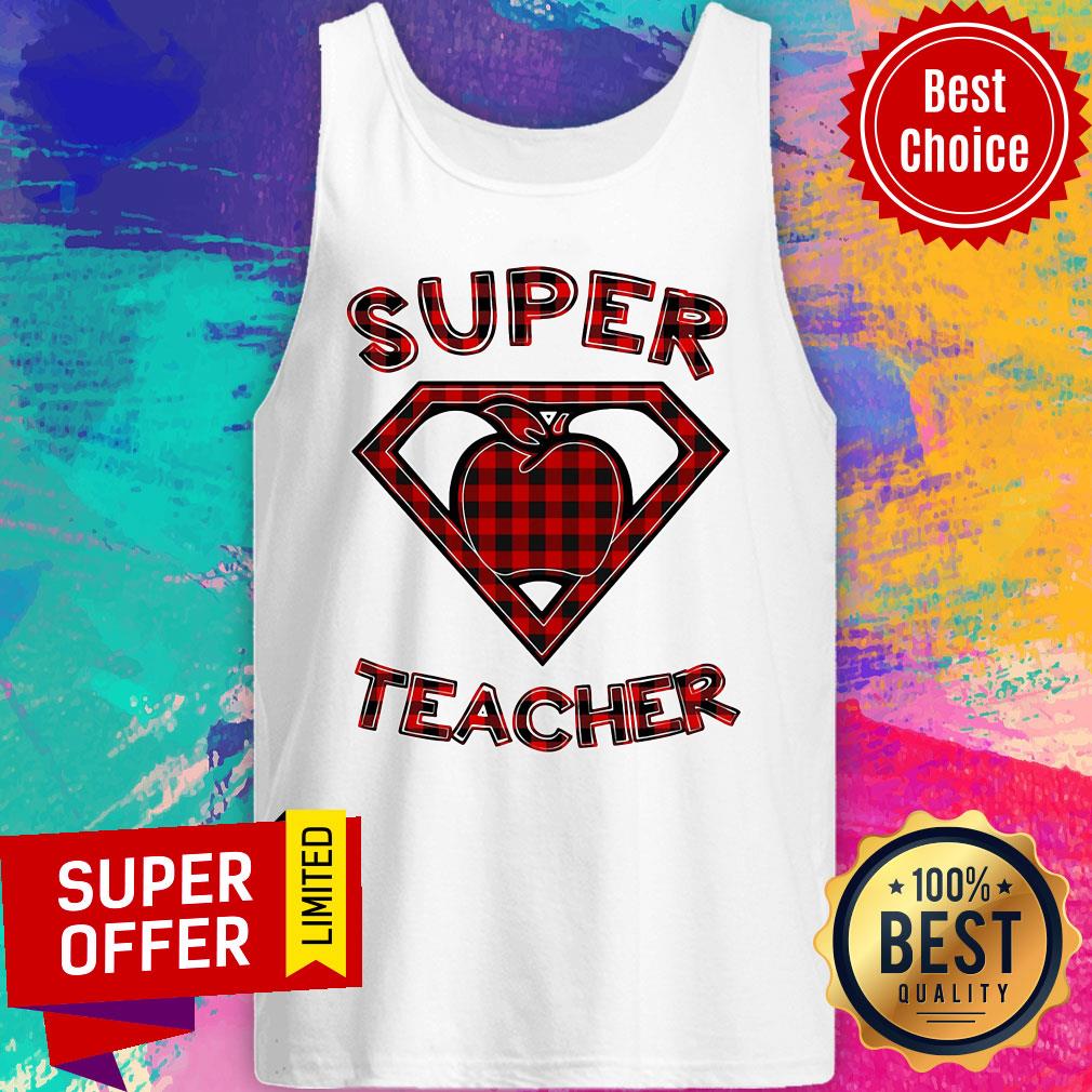 Awesome Super Apple Teacher Shirt - Image 3
