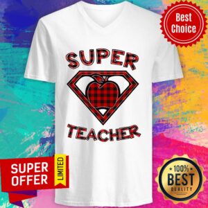 Alternative view of Awesome Super Apple Teacher Shirt