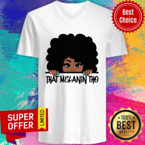 Alternative view of Awesome That Melanin Tho Queen Beautiful Queen Shirt