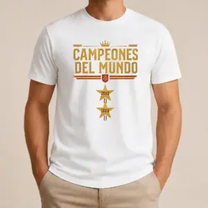 Nice Original Spain World Champions 2026 2 Stars Shirt