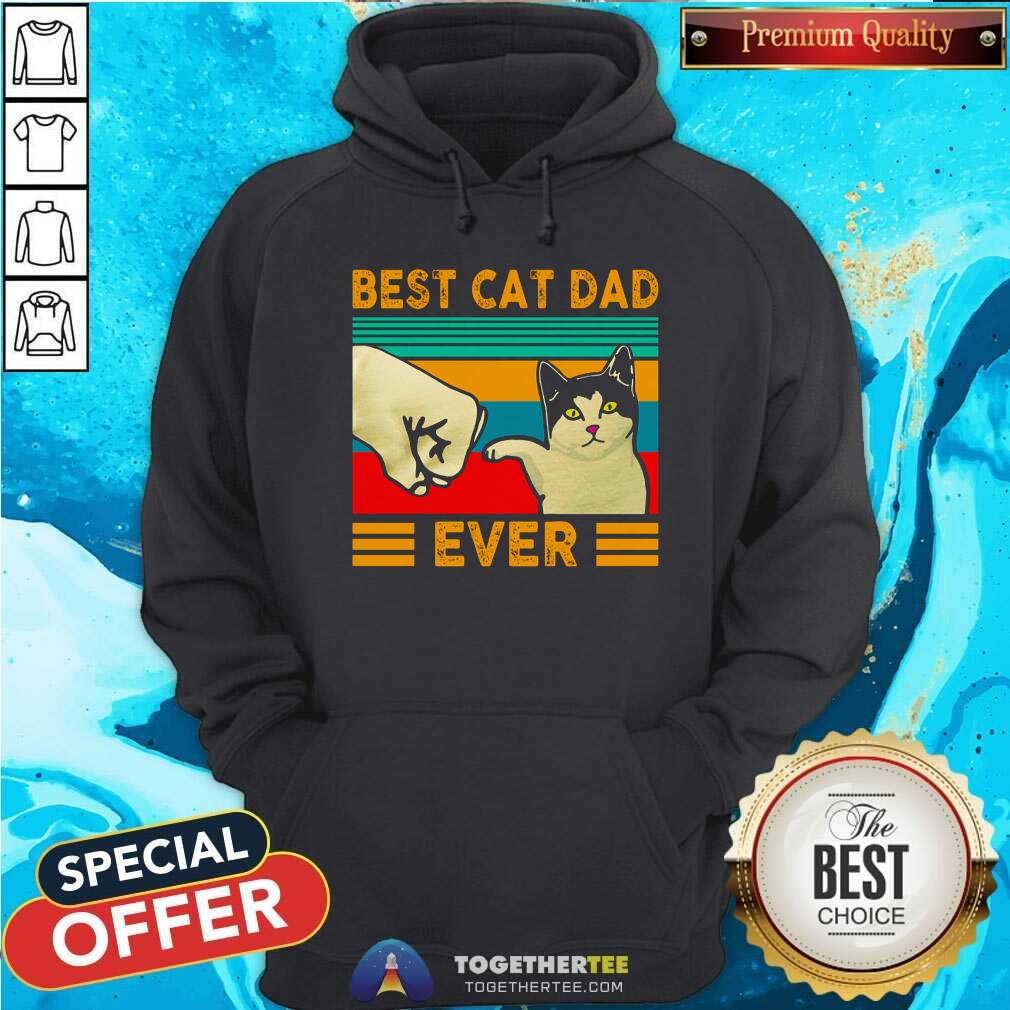Best Cat Dad Ever Shirt - Image 4