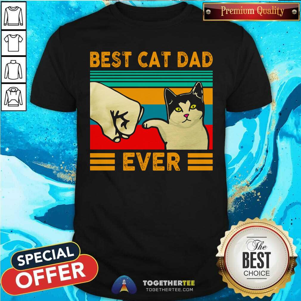 Best Cat Dad Ever Shirt