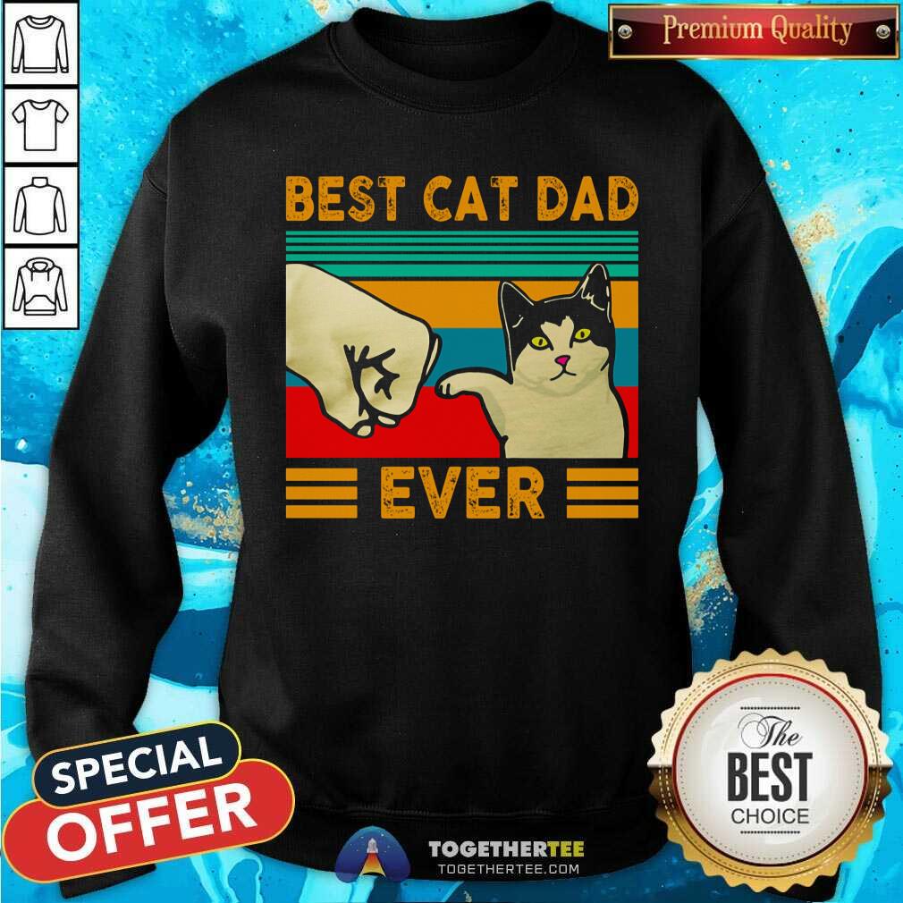Best Cat Dad Ever Shirt - Image 5