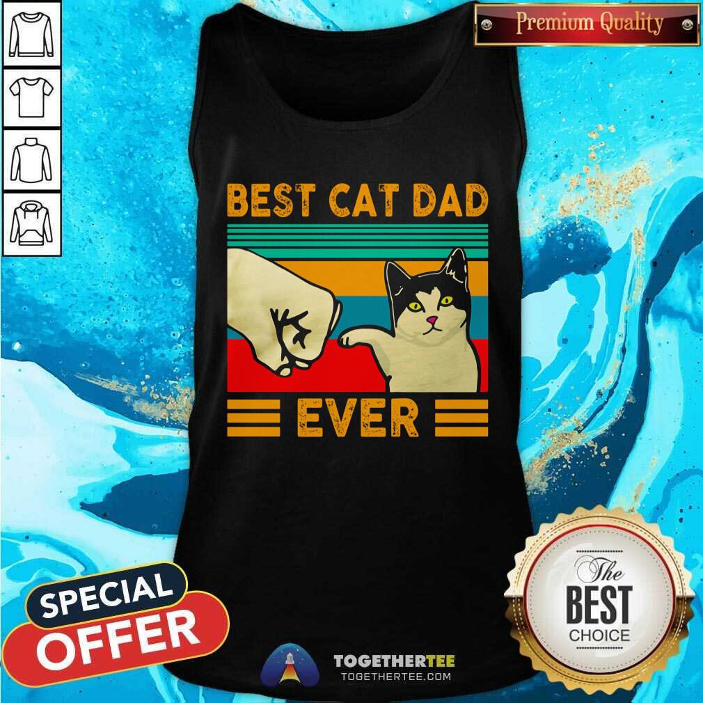 Best Cat Dad Ever Shirt - Image 2