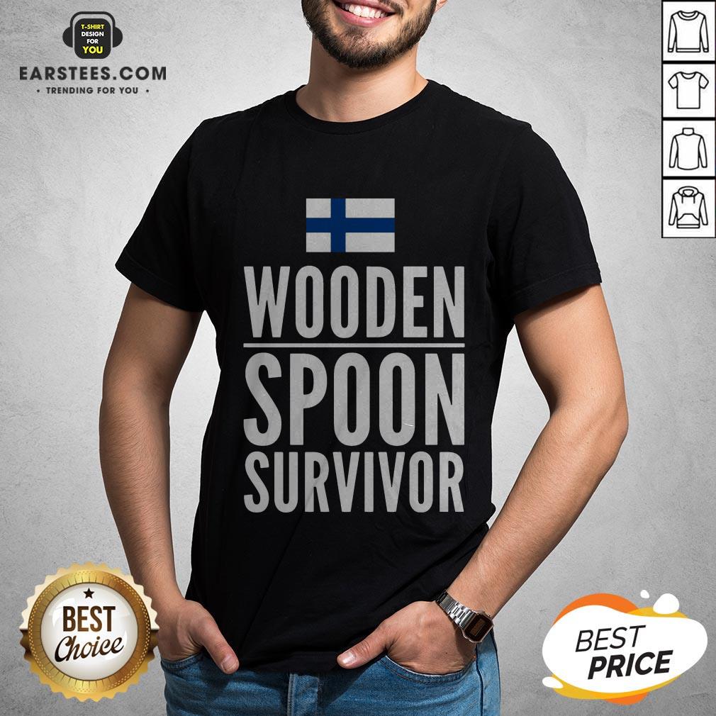 Premium Wooden Spoon Survivor Shirt