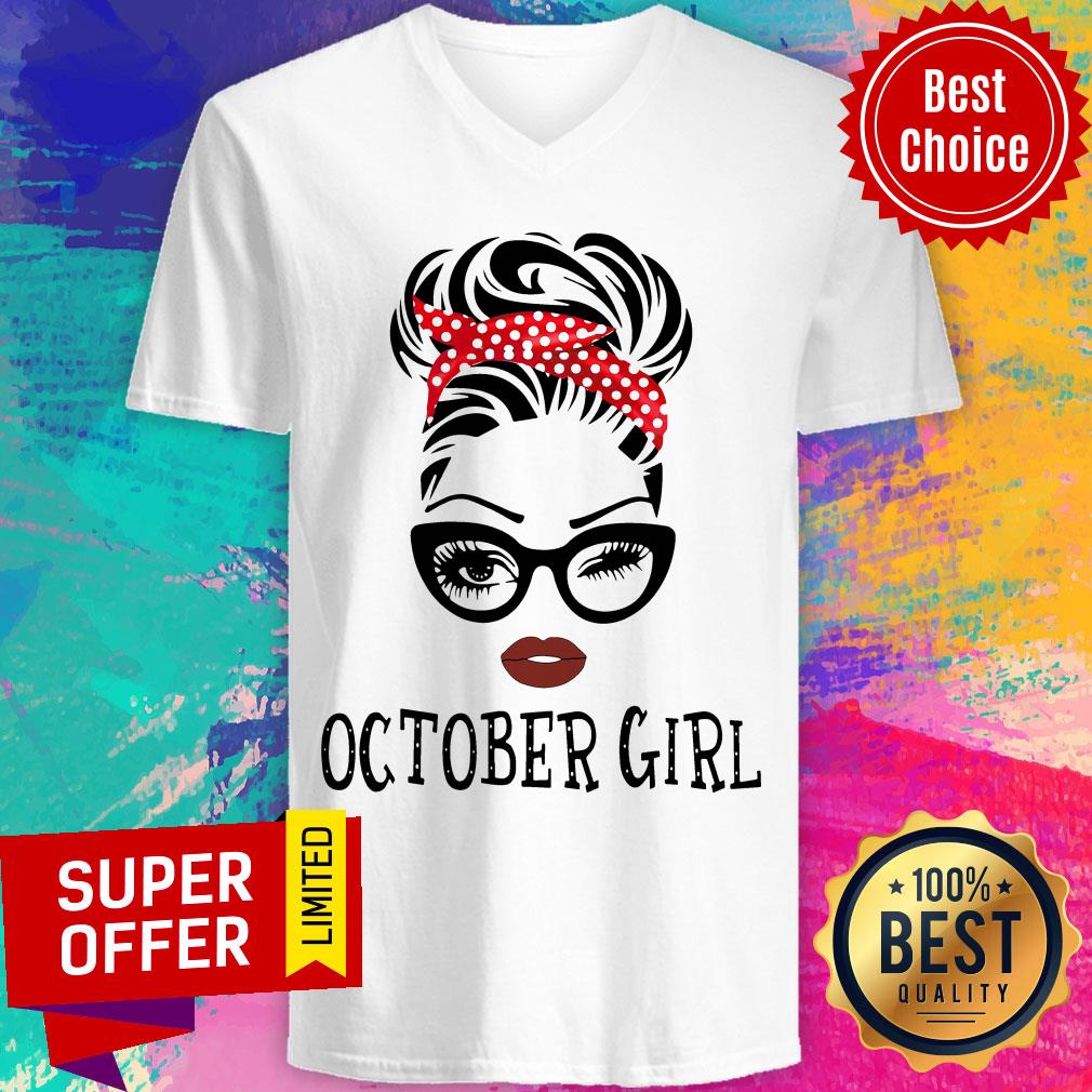 Premium October Girl Shirt - Image 3