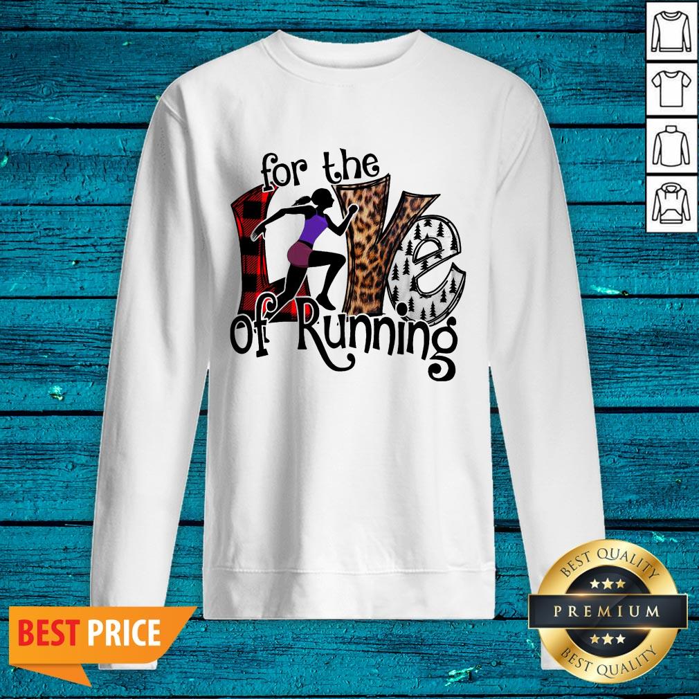Premium For The Love Of Running Shirt - Image 2