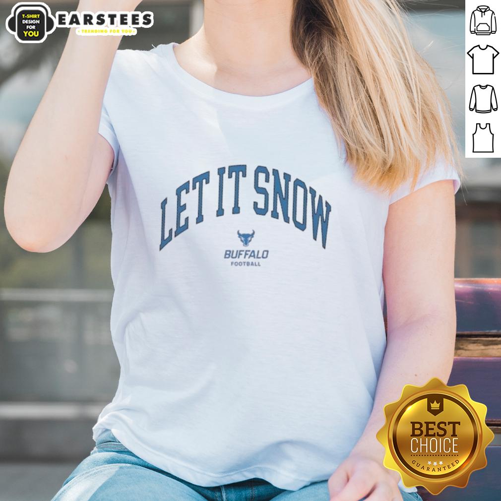 Pretty Buffalo Bulls Victor Snow Let It Snow T-Shirt - Image 3