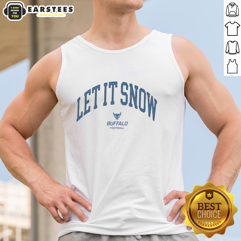 Pretty Buffalo Bulls Victor Snow Let It Snow T-Shirt - Image 4