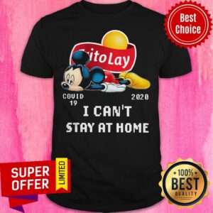 Premium Mickey Frito Lay Covid 19 2020 I Can’t Stay At Home Shirt