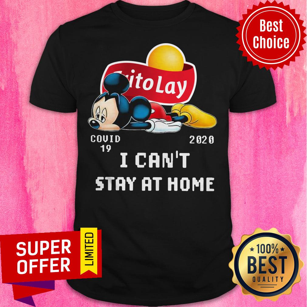 Premium Mickey Frito Lay Covid 19 2020 I Can’t Stay At Home Shirt