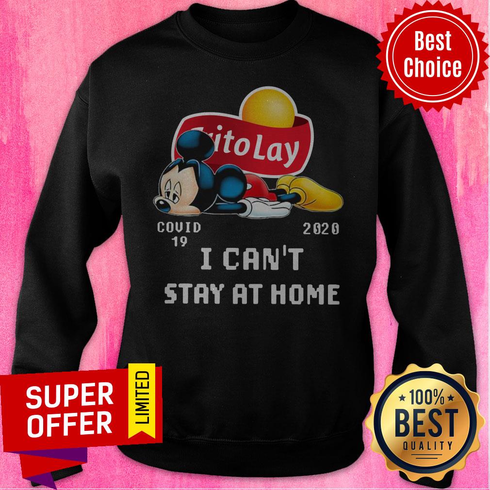 Premium Mickey Frito Lay Covid 19 2020 I Can’t Stay At Home Shirt - Image 2