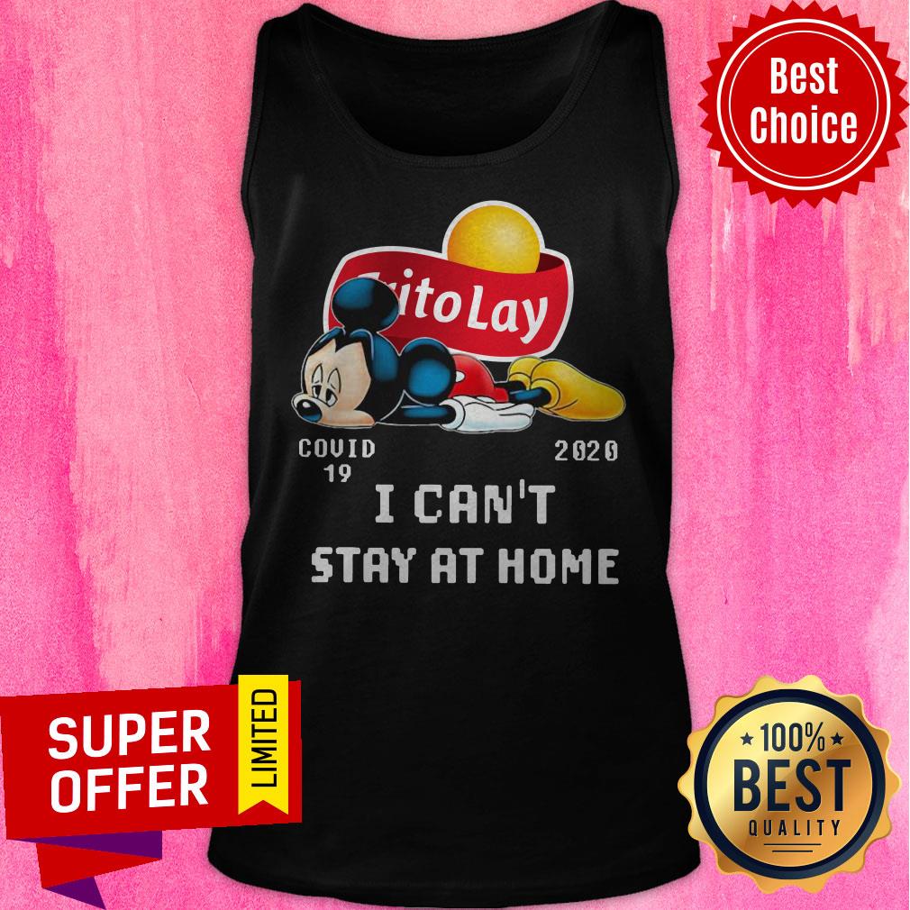 Premium Mickey Frito Lay Covid 19 2020 I Can’t Stay At Home Shirt - Image 5