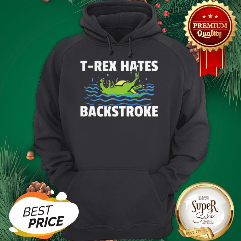 Swimming T-Rex Hates Backstroke Shirt - Image 5