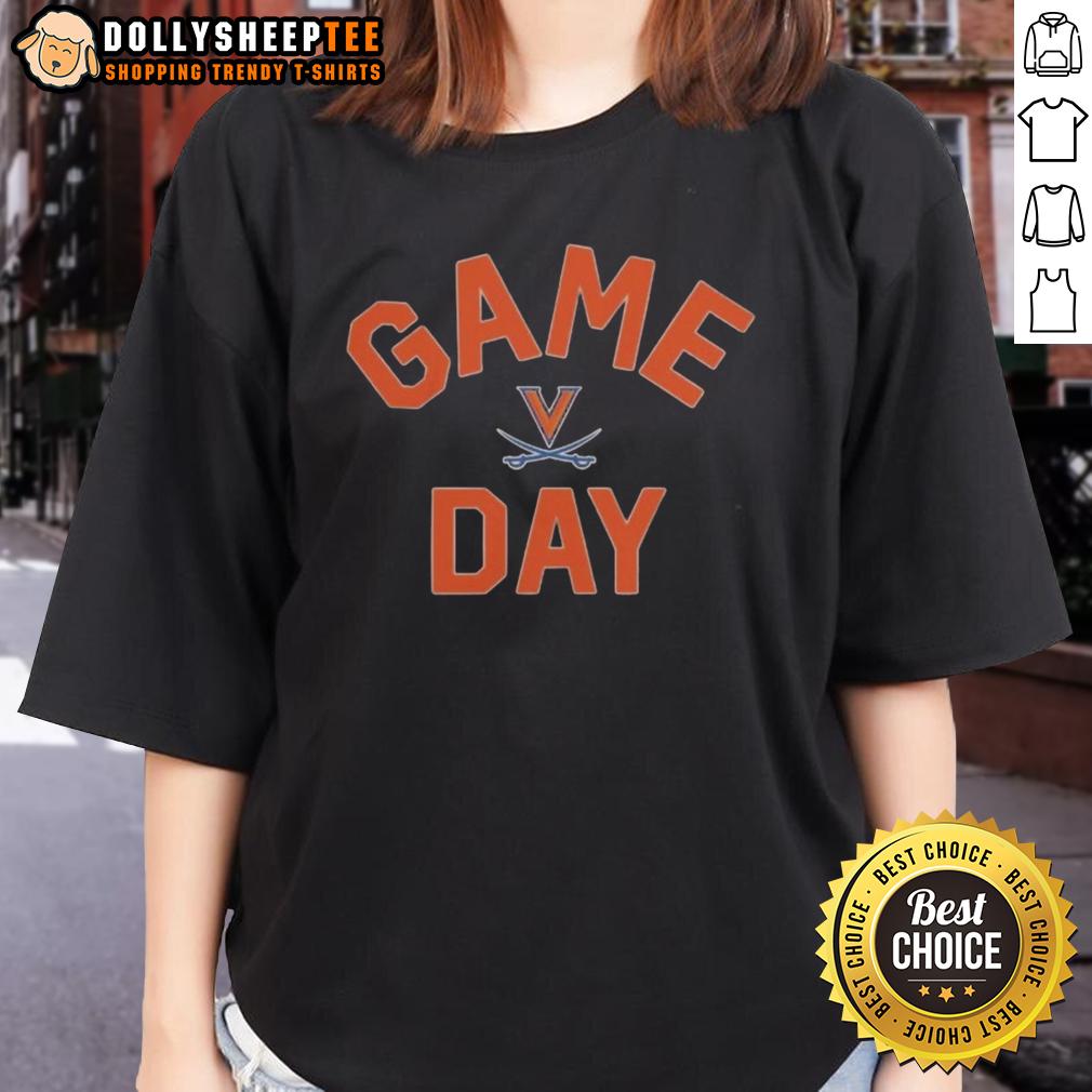 Premium Virginia Cavaliers Game Day Logo T-Shirt - Image 3
