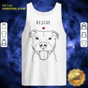 Alternative view of Hot Rescue Love Smiling Pit Bull Shirt