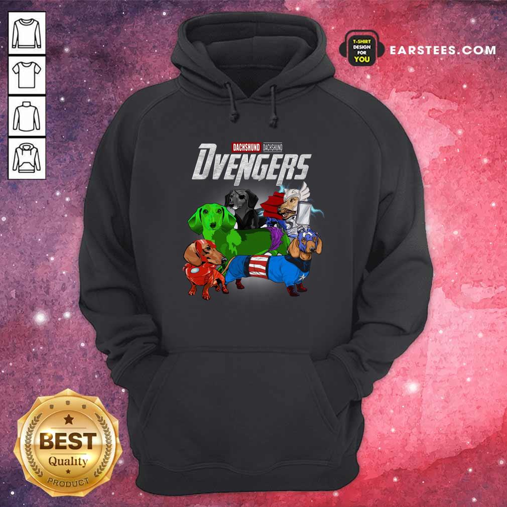 Good Dachshund Marvel Avengers Dvengers Shirt - Image 2