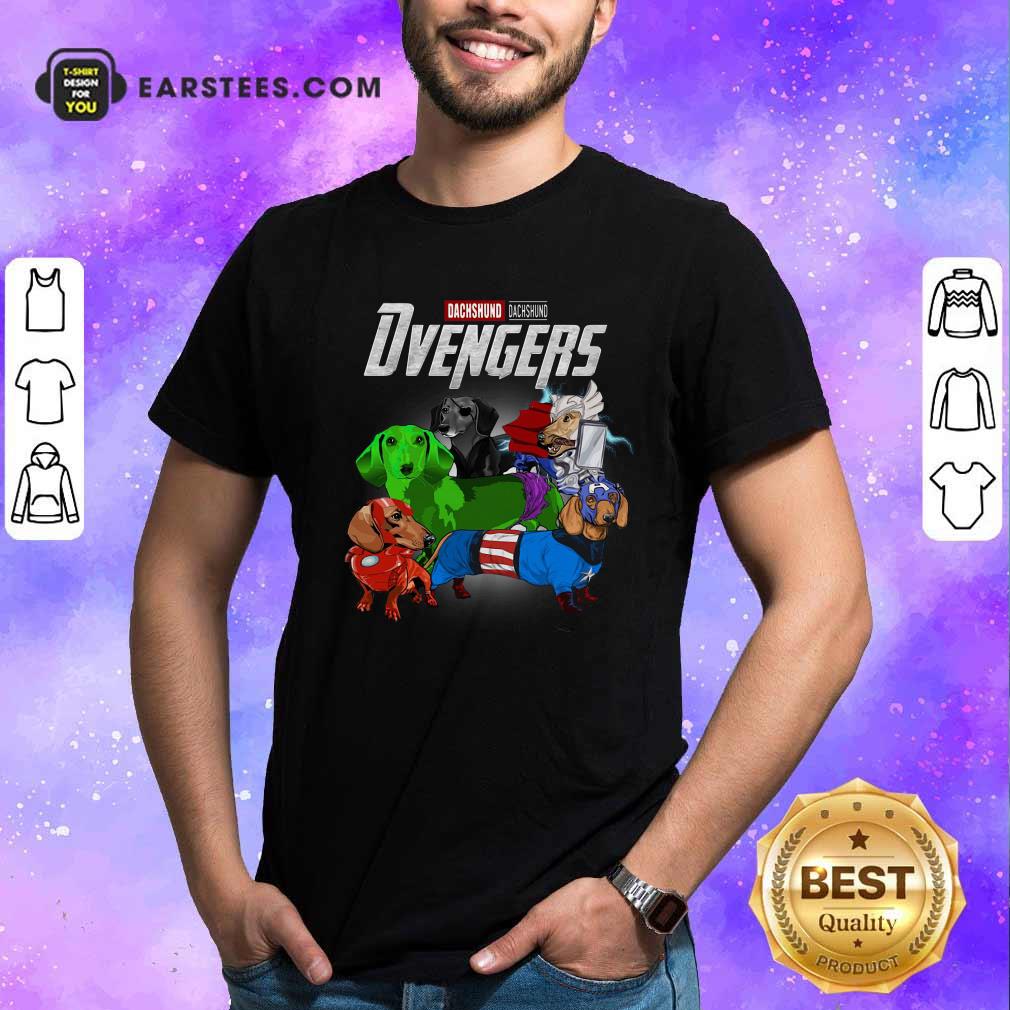 Good Dachshund Marvel Avengers Dvengers Shirt