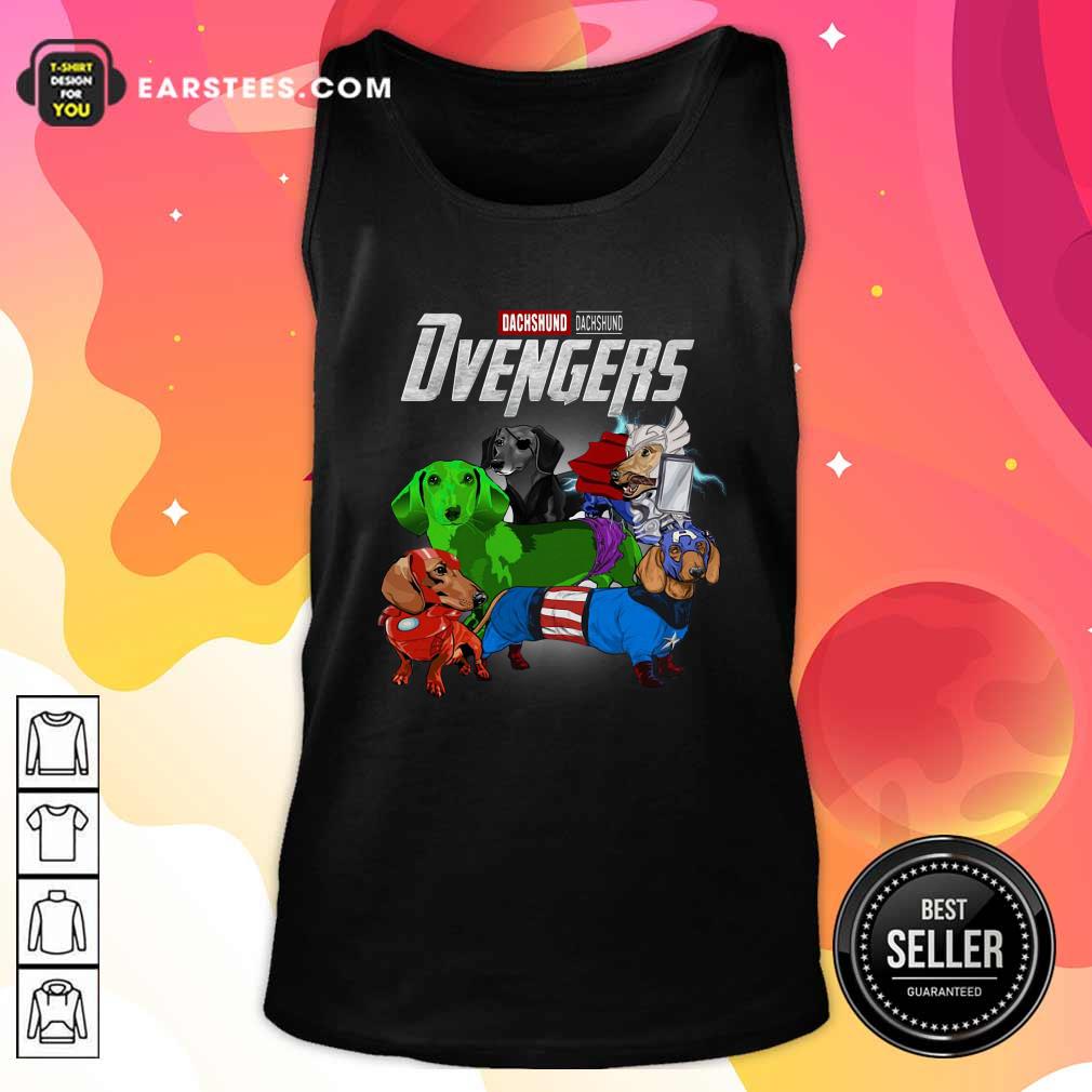 Good Dachshund Marvel Avengers Dvengers Shirt - Image 4