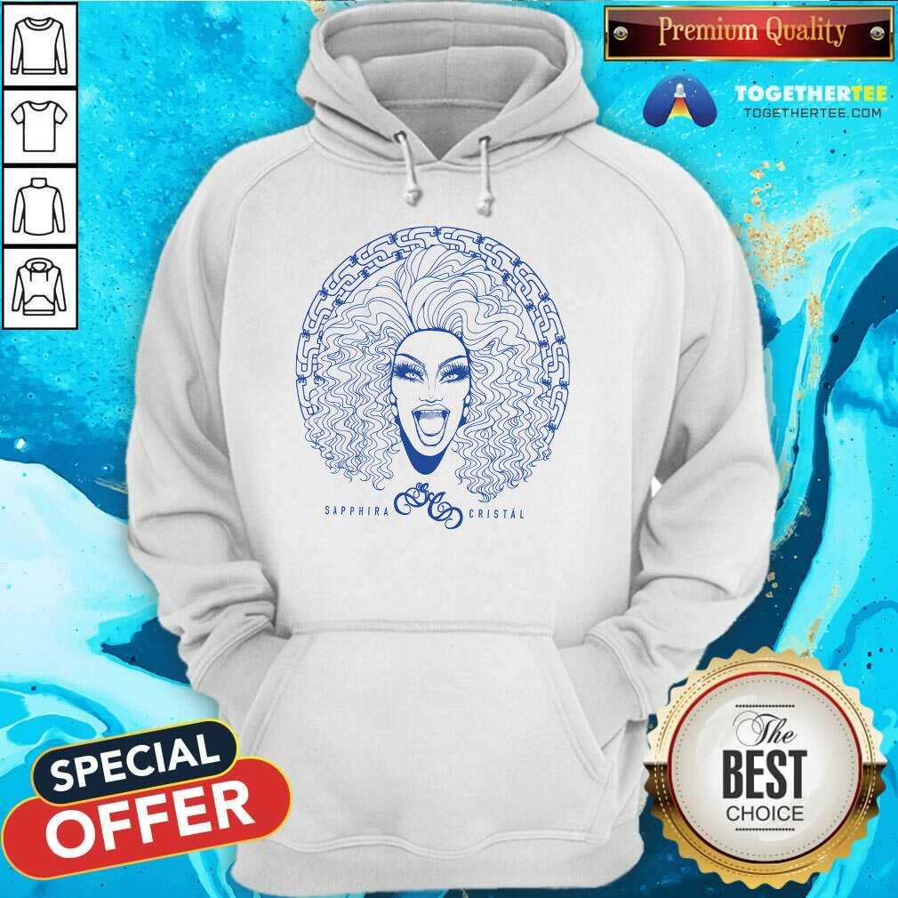 Sapphira Cristál Portrait T-shirt - Image 2