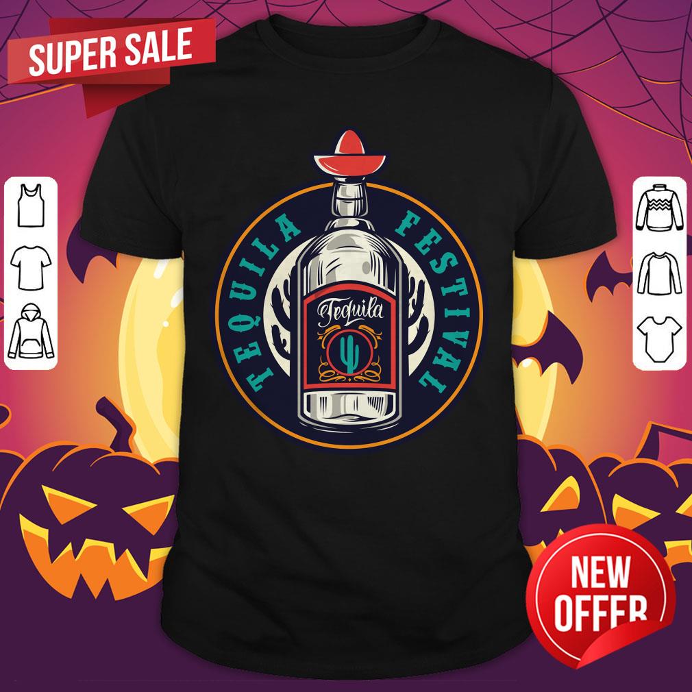 Retro Skull Tequila Festival Day Of Dead Muertos Shirt