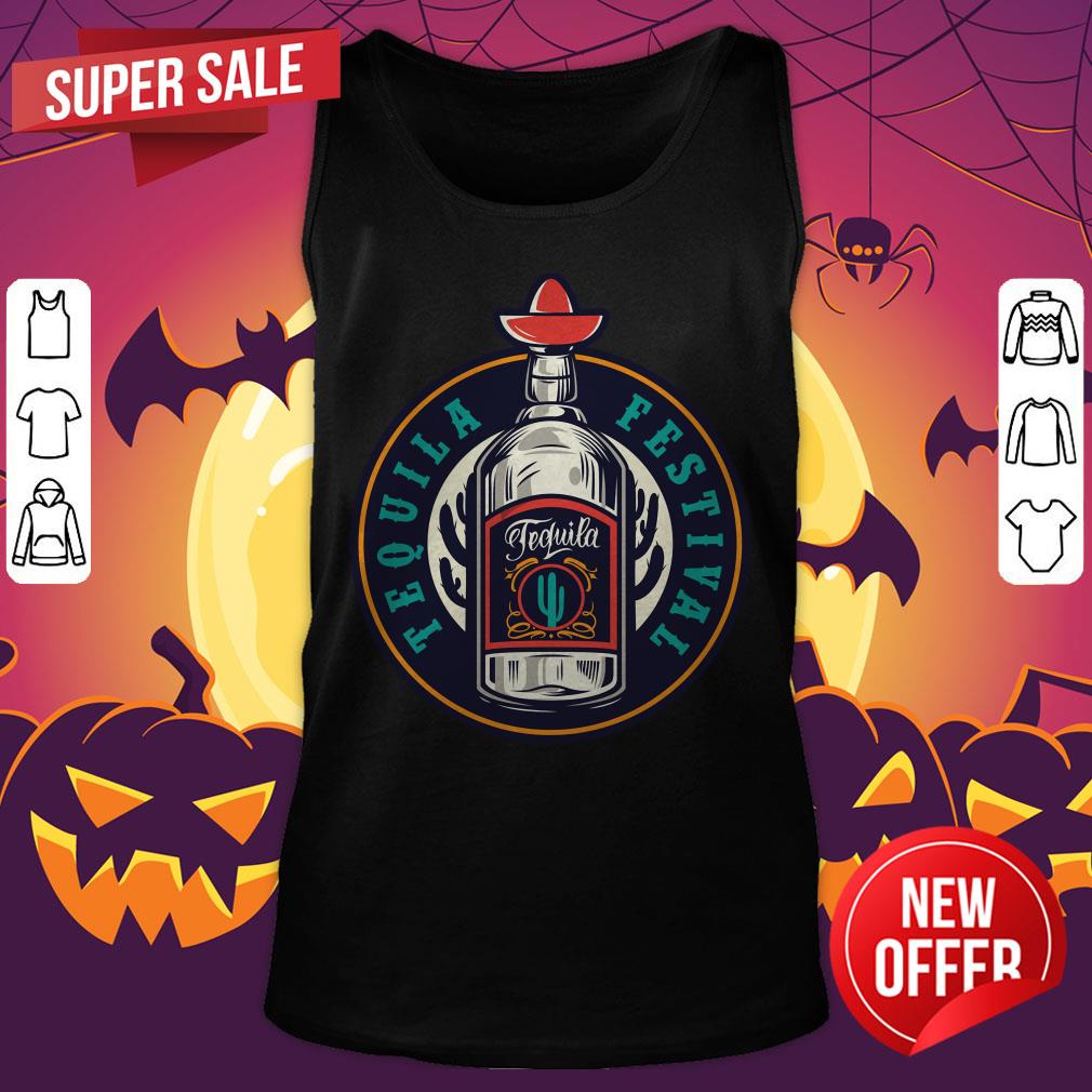 Retro Skull Tequila Festival Day Of Dead Muertos Shirt - Image 5