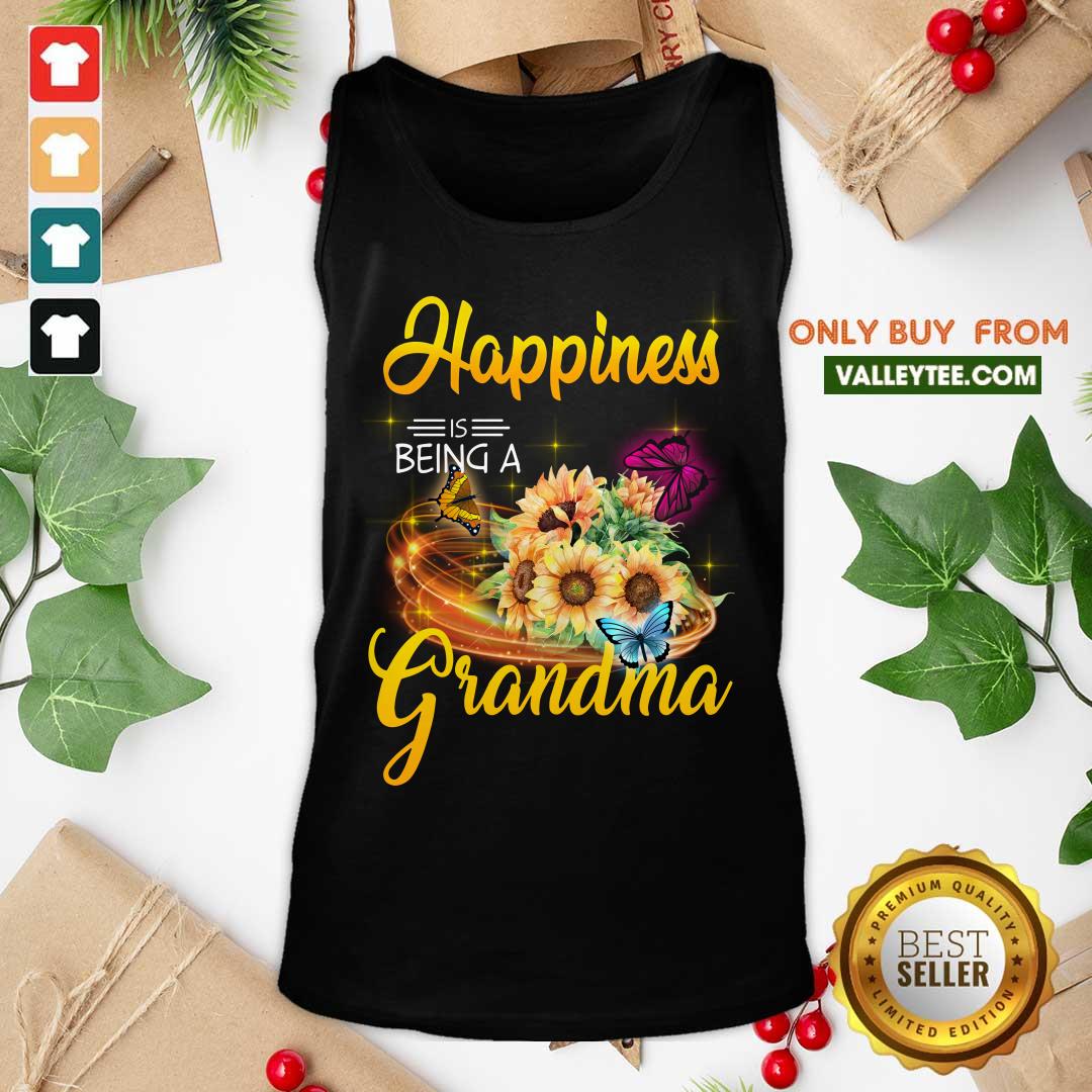 Sunflower Happiness Is Being A Grandma Shirt - Image 4