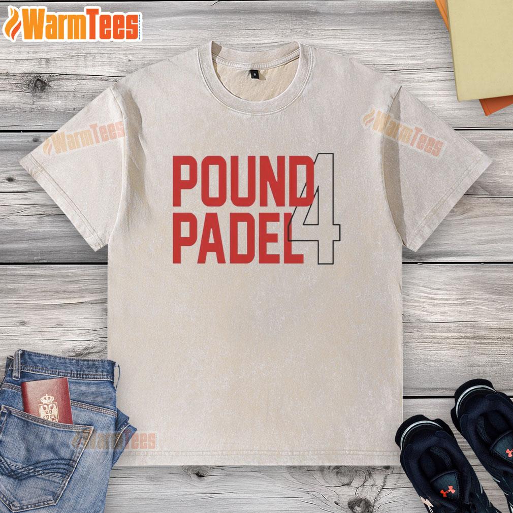 Original Islam Makhachev Pound Padel 4 T-Shirt - Image 6