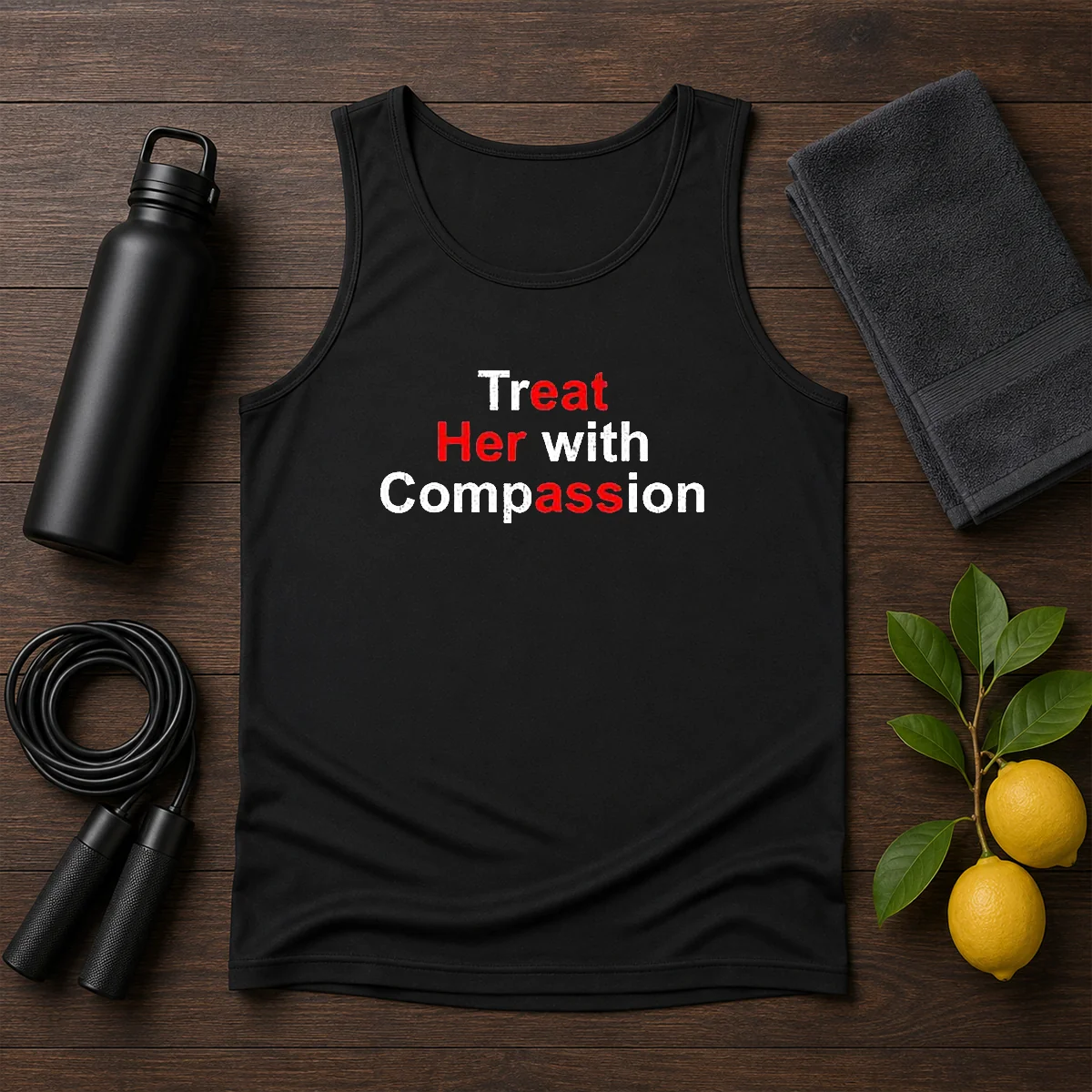Top Treat Her With Compassion Shirt - Image 3
