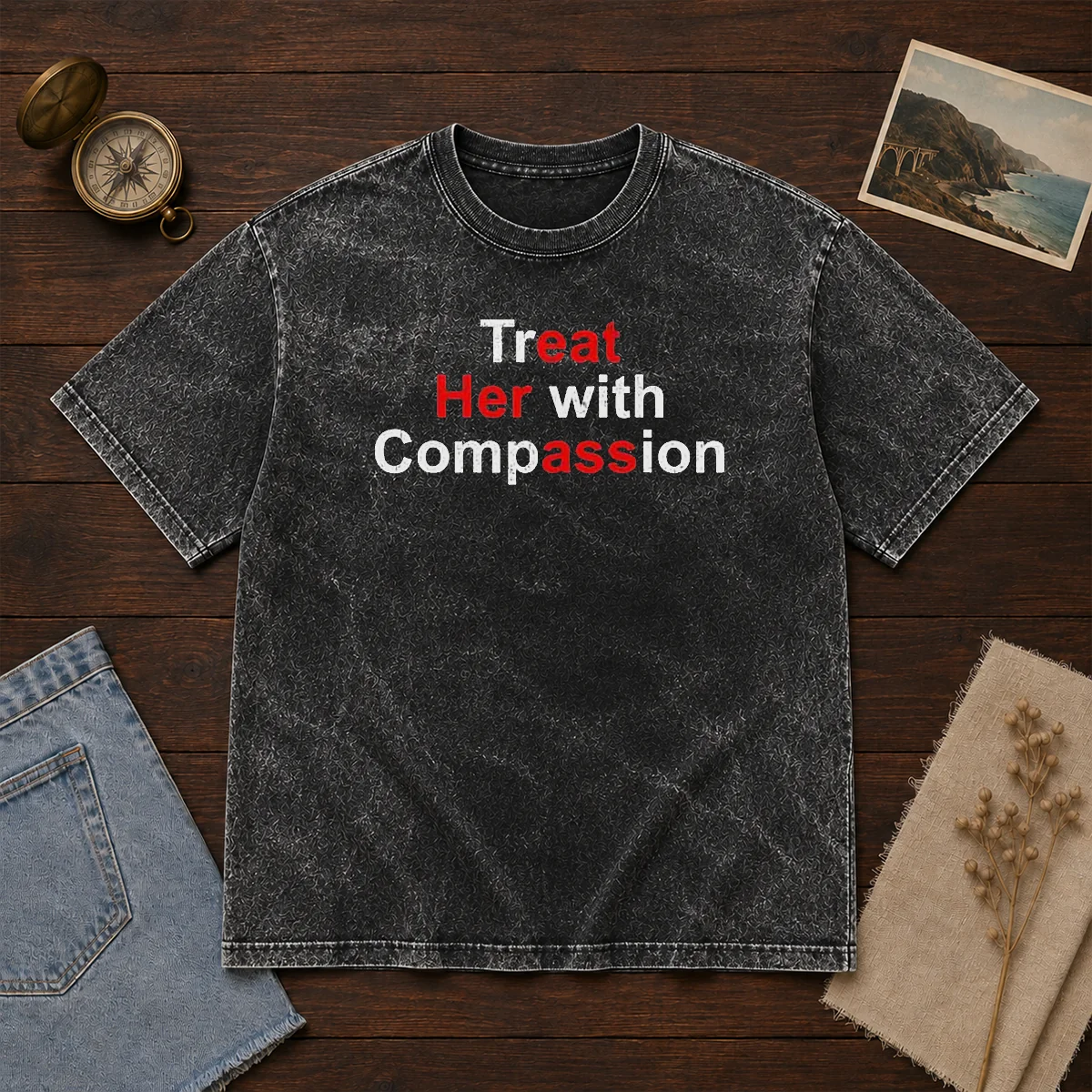 Top Treat Her With Compassion Shirt - Image 8