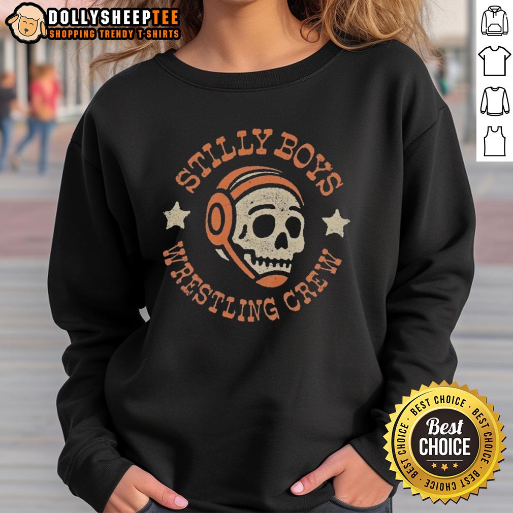 Nice Stilly Boys Wrestling Crew T-Shirt - Image 5