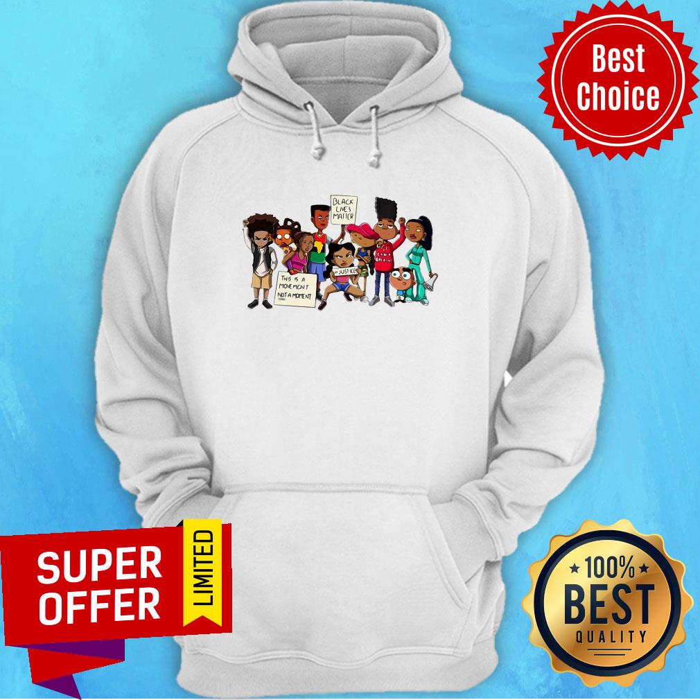 Top Black Lives Matter This Is A Moment Not A Moment No Justice No Peace Shirt - Image 2