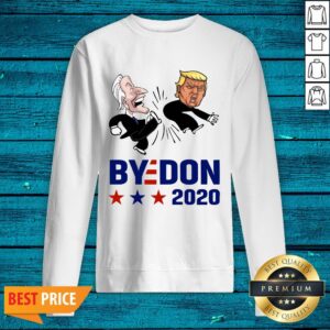 Alternative view of Lovely Bye Don Joe Biden Kick Donald Trump 2020 Shirt