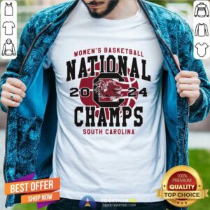 South Carolina Gamecocks 2024 NCAA Women's Basketball National Champions T-Shirt