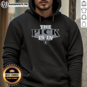 Alternative view of Top Las Vegas Raiders Pick Is In T-Shirt