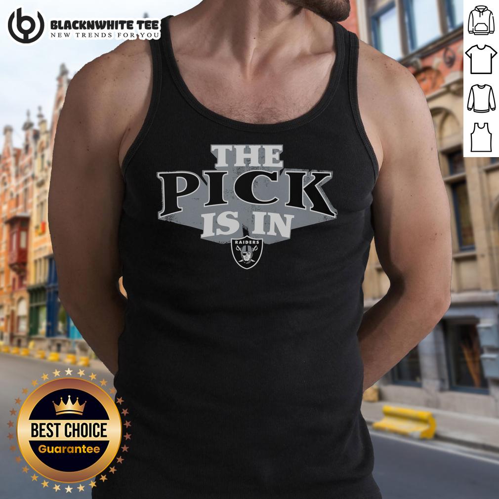 Top Las Vegas Raiders Pick Is In T-Shirt - Image 4