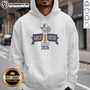 Alternative view of Nice Montana State Bobcats Gold Rush 2026 T-Shirt