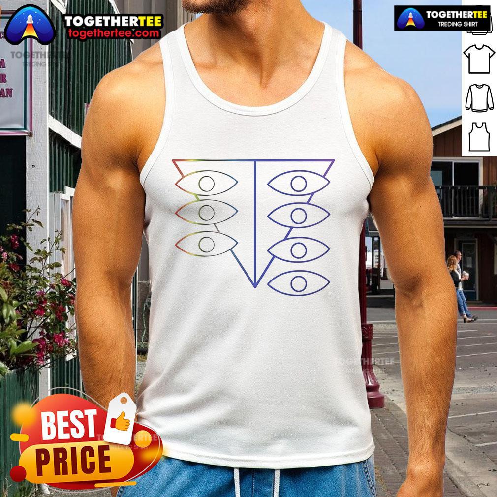 Nice Seele Rainbow Eyes T-Shirt - Image 4