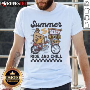 Premium Summer Beach Club 24h Ride And Chill Vintage T-Shirt