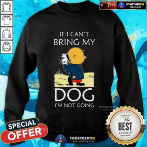 Alternative view of Premium Snoopy And Charlie Brown If I Can’t Bring My Dog T-Shirt