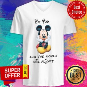 Alternative view of Mickey Mouse Be You And The World Will Adjust Shirt