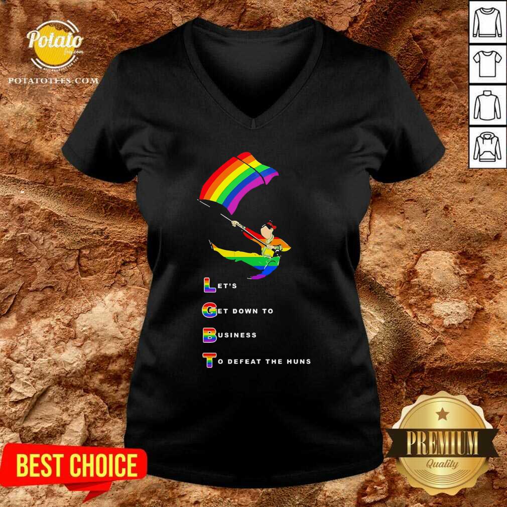 Let'S Get Down To Business To Defeat The Huns Shirt - Image 2