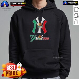 Good New York Yankees Baseball X Mexican Flag T-Shirt