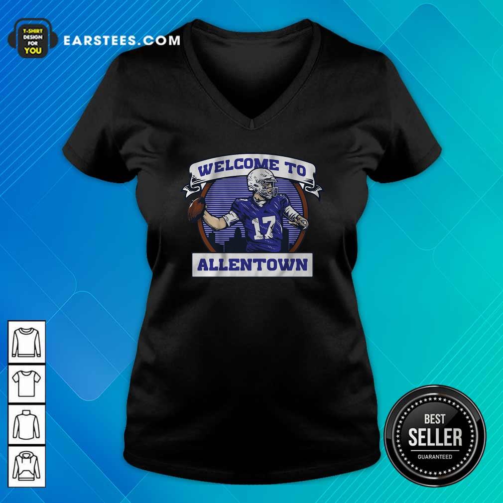 Hot Josh Allen Welcome To Allentown Shirt - Image 3