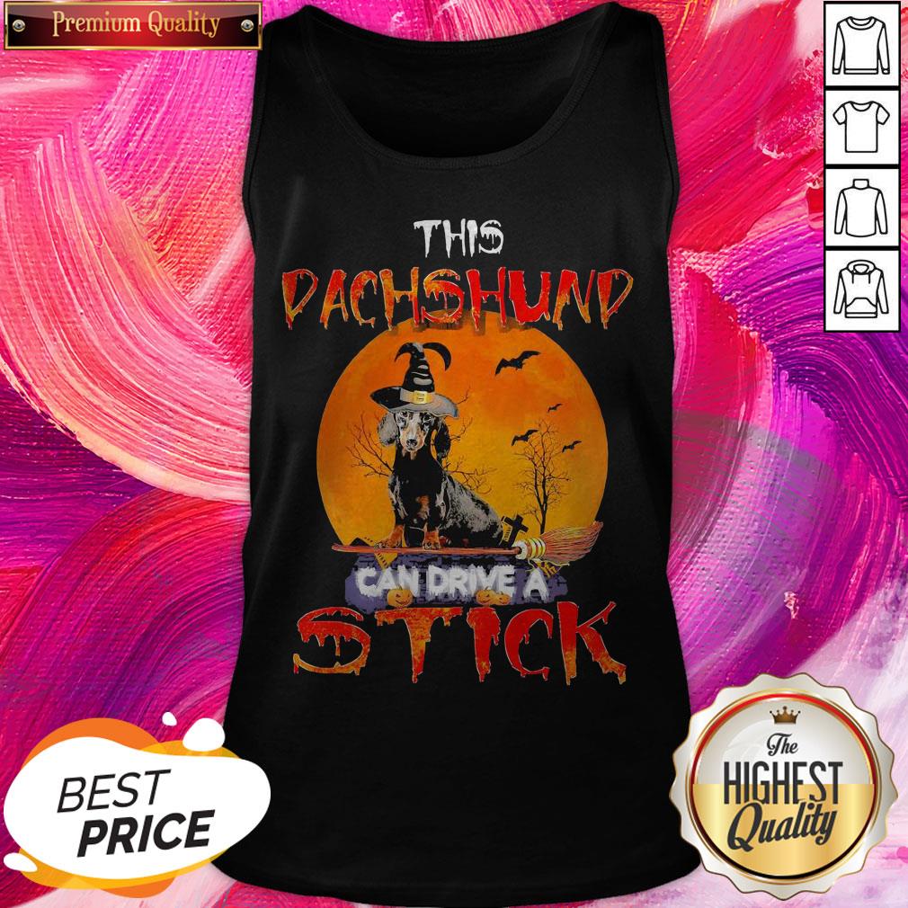 Premium This Dachshund Can Drive A Stick Shirt - Image 3