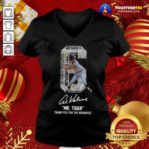 Alternative view of Great Albert William Kaline Mr Tiger Thank You For The Memories Shirt